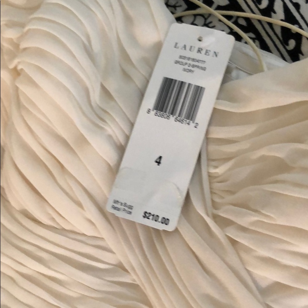 Ralph Lauren ivory evening gown - Picture 5 of 9